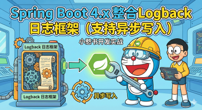 Spring Boot 4.x 整合 Logback 日志框架（支持异步写入）