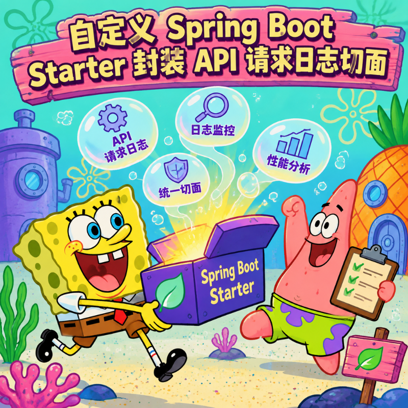 自定义 Spring Boot Starter 封装 API 请求日志切面业务组件