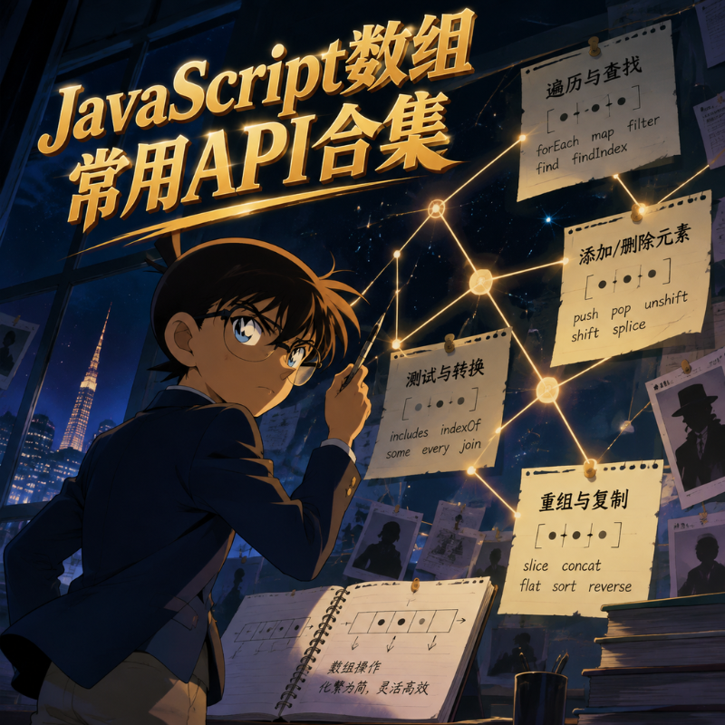 JavaScript数组常用API合集